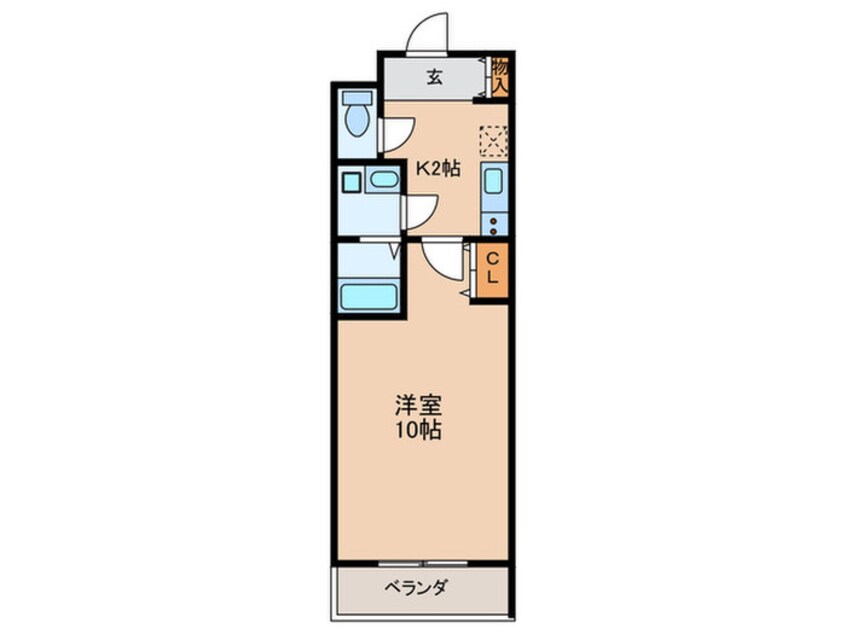 間取図 ＣＡＳＡ徳庵