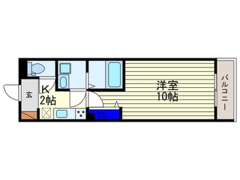 間取図 ＣＡＳＡ徳庵
