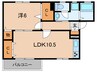 ハイツ・ツゥ・サティ 1LDKの間取り