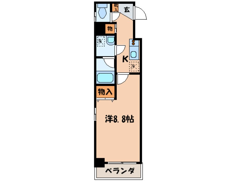 間取図 ハーモニアス松原