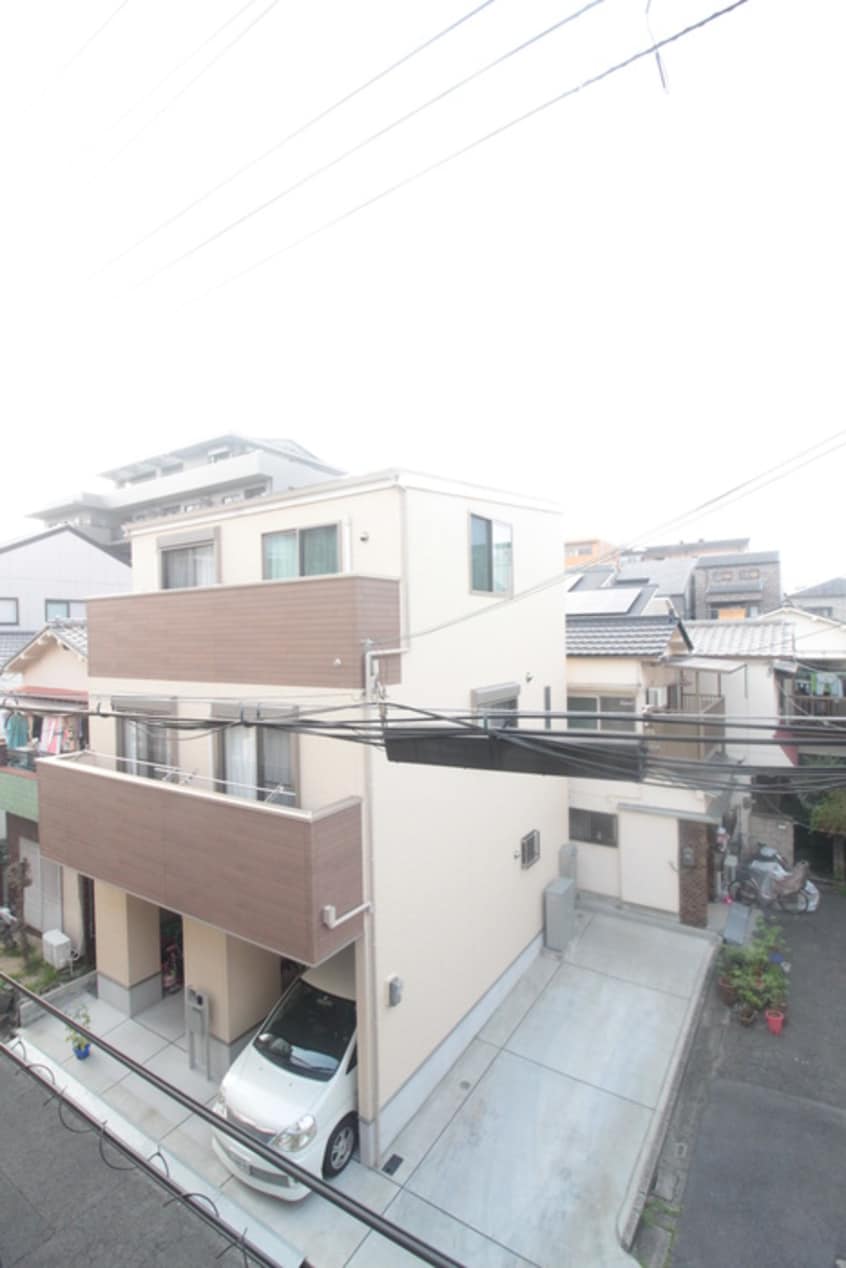 室内からの展望 淡路マンション
