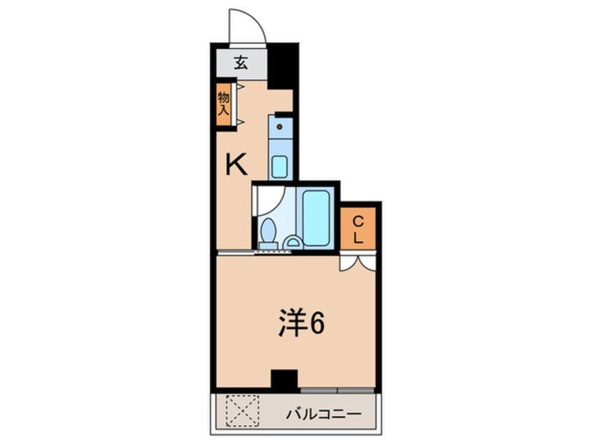 間取図 ドミトリー月見山