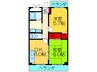 ＨＡＹＡＳＨＩ　ＨＡＩＴＳＵ 2DKの間取り