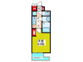 間取図 ﾌﾟﾚｻﾝｽNEO大和田STATIONﾍﾞｾﾞﾙ