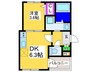 oeillet 1DKの間取り