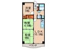 コンフォ－ト清水 3LDKの間取り