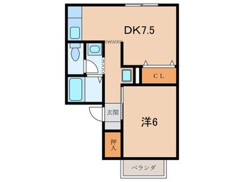 間取図 ハイムクローバー