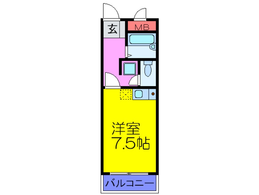 間取図 松下ビル