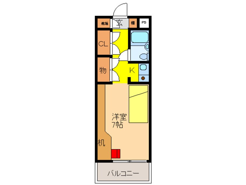 間取図 ビエラコート高槻