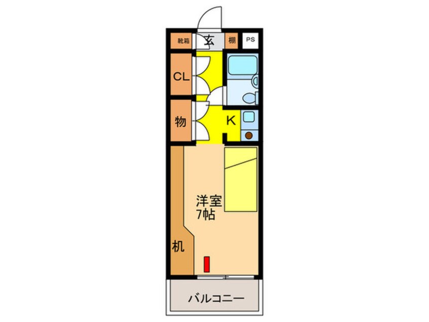 間取図 ビエラコート高槻