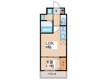 間取図 TERRA　HIRANOHONNMACHI