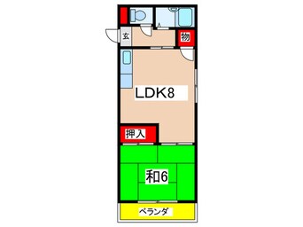 間取図 ハイツワイエム