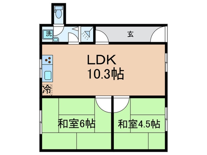 間取り図 京都市東山区福稲上高松町一戸建