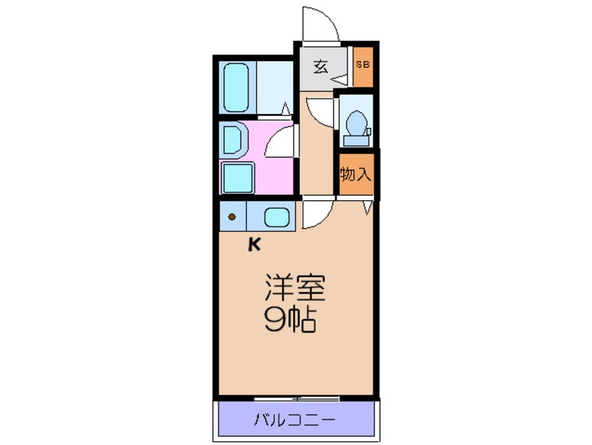 間取図 阪神ﾊｲｸﾞﾚｰﾄﾞﾏﾝｼｮﾝ１２番館