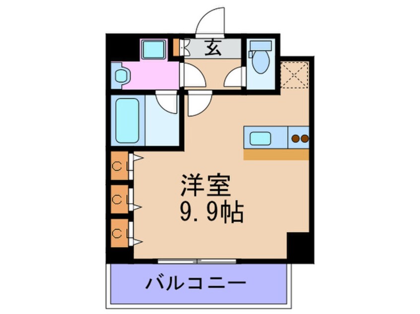 間取図 S-RESIDENCE福島Luxe