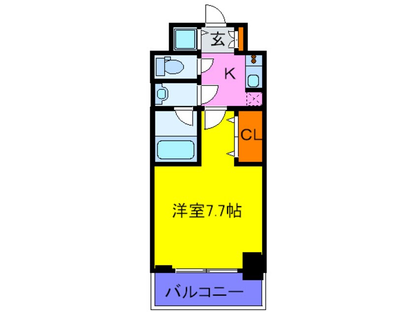 間取図 S-RESIDENCE福島Luxe