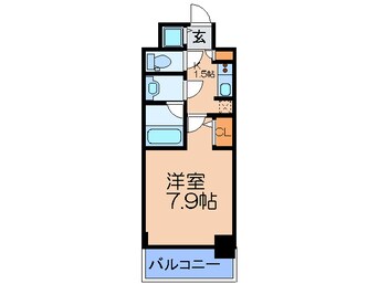間取図 S-RESIDENCE福島Luxe