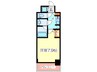 S-RESIDENCE福島Luxe 1Kの間取り