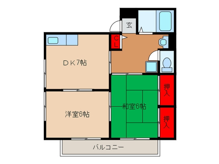 間取り図 ル・デパ－ル
