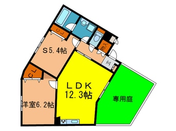間取図 アルコ　ルオーグ