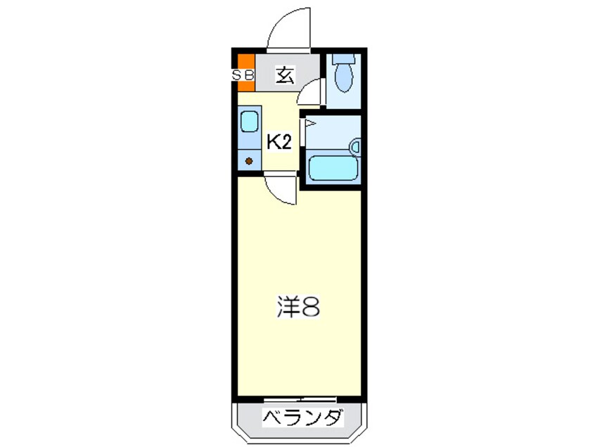 間取図 ティックランド南船場