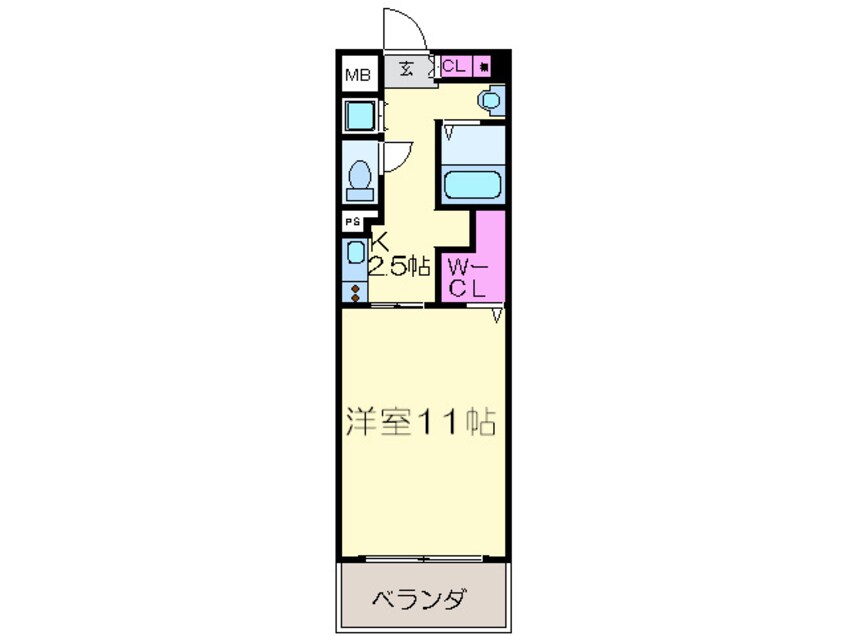 間取図 コ－ドナチュレ