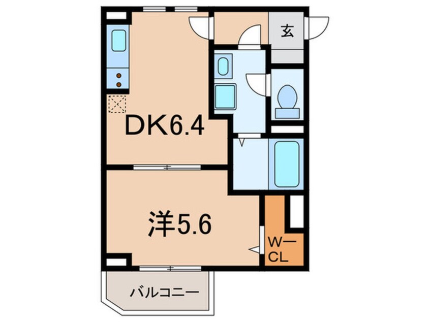 間取図 フォーチュンパークⅢ