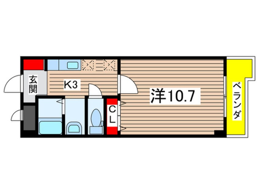間取図 マリア立花