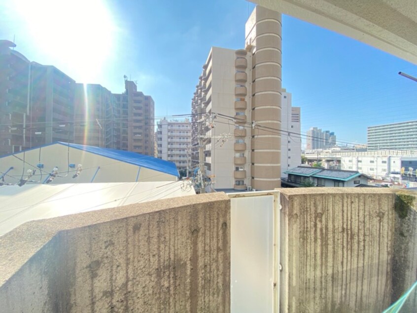 室内からの展望 東大阪レジデンス