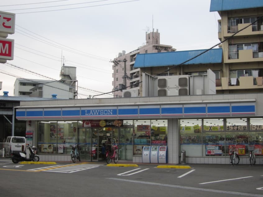 ローソン　荒本駅前店(コンビニ)まで75m 東大阪レジデンス