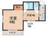 ドルチェシバタ 2Kの間取り
