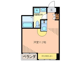 間取図 Ma chambre `a Kuise