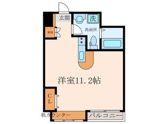 間取図 Ma chambre `a Kuise