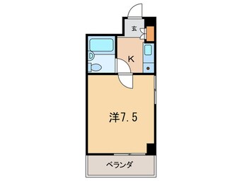 間取図 ハイツサンク－ル
