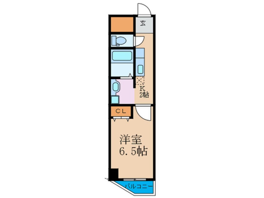 間取図 ＮＯＢ西梅田