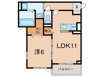 間取図 フォーチュンパークⅡ