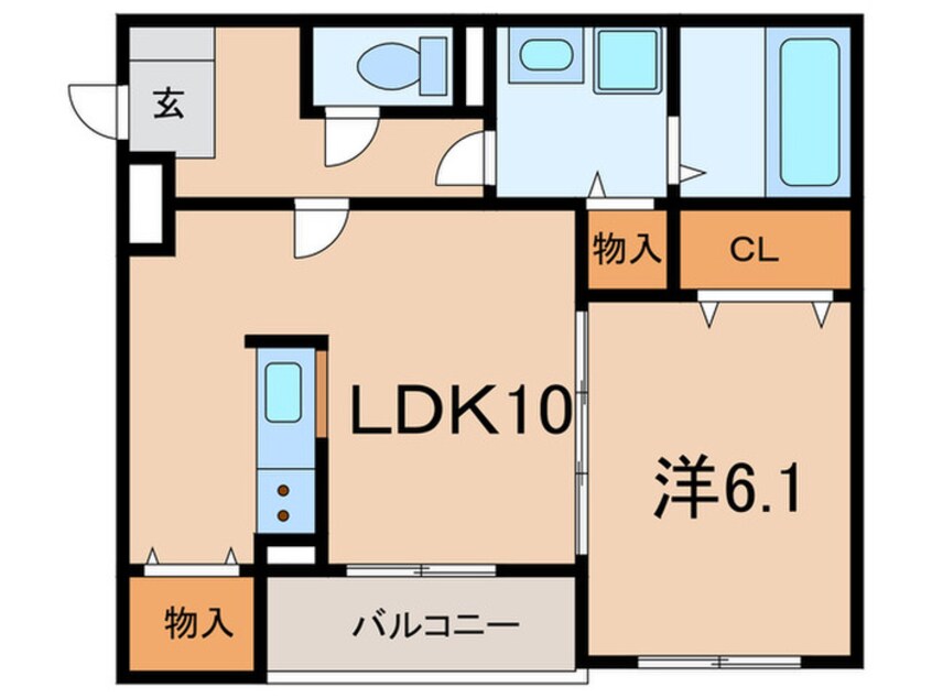 間取図 フォーチュンパークⅡ