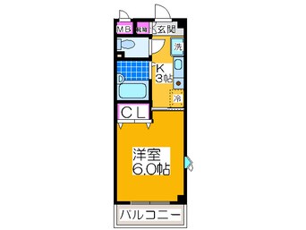 間取図 エクセレッテアビコ