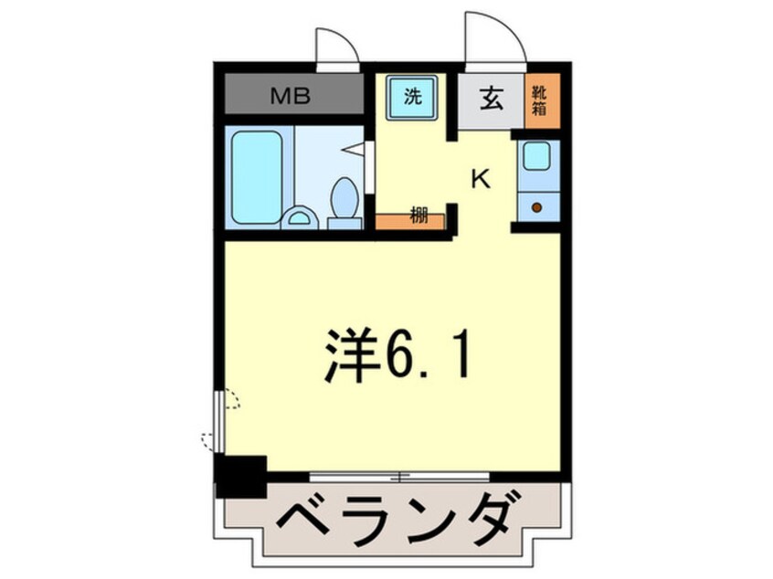 間取図 ダンディライオン西宮