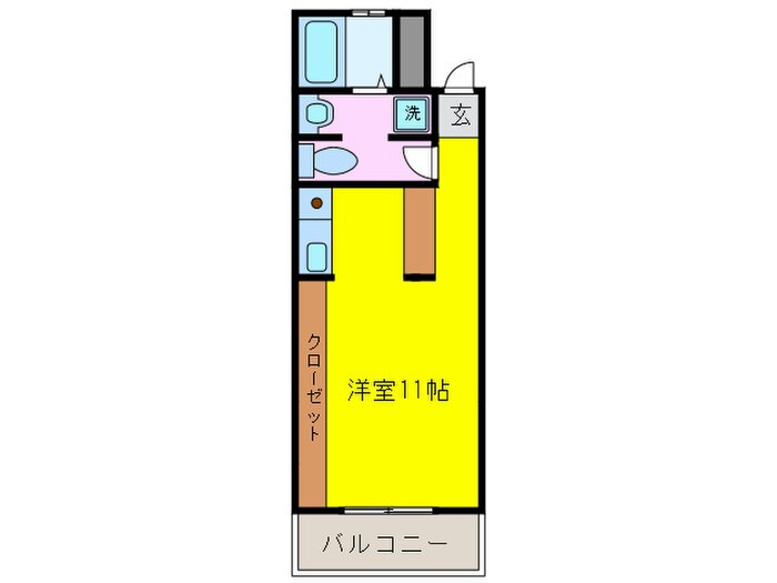 間取り図 ＨＯＮ　ＪＯＲＧＥⅡ