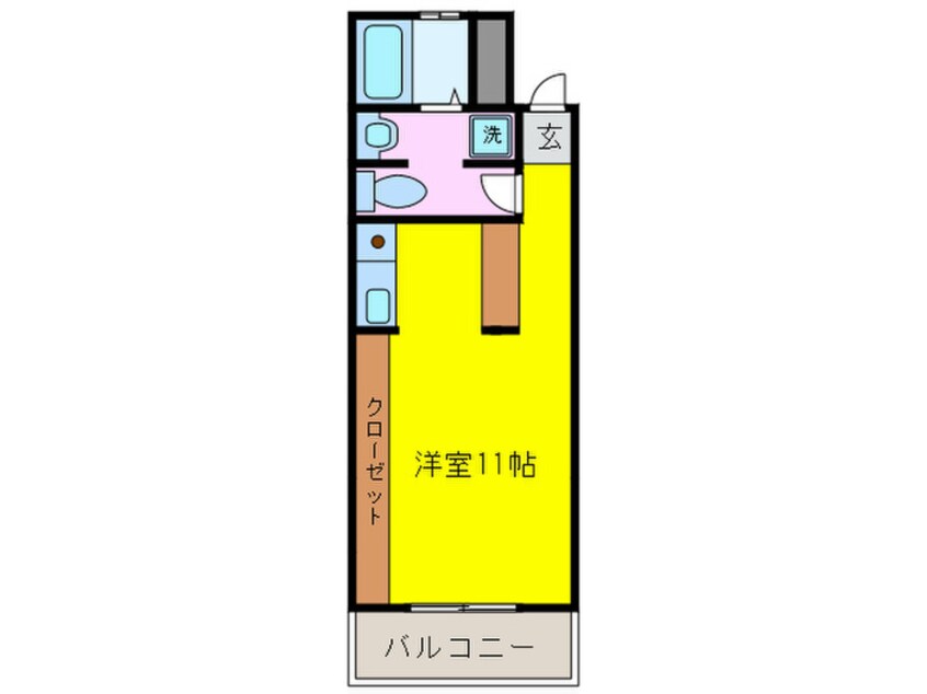 間取図 ＨＯＮ　ＪＯＲＧＥⅡ