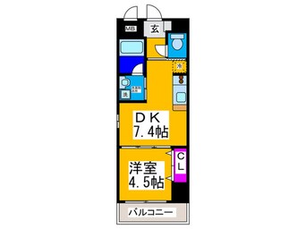 間取図 リアライズ深井駅前