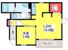 ＣＡＳＡ　ＬＡ　ＭＡＲ 1LDKの間取り