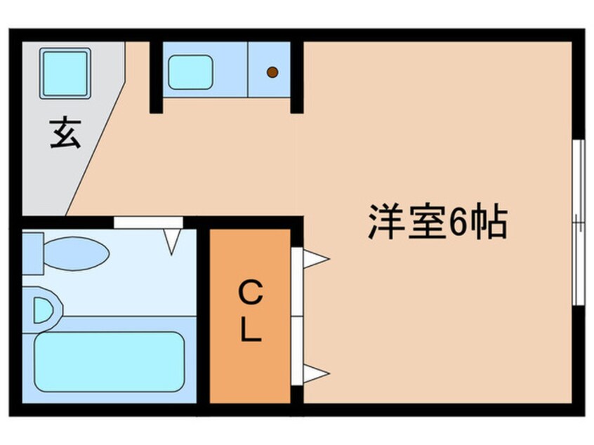 間取図 パームハイツ