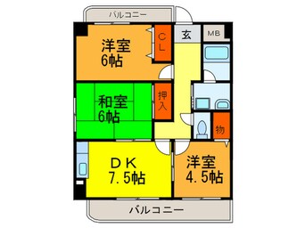 間取図 ベルヴェデーレ