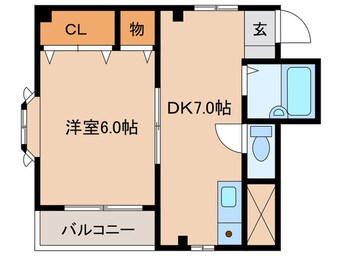 間取図 ハイツダウンタウン