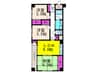 ｼｬﾙﾏﾝｺｰﾎﾟ摂津富田（719） 3LDKの間取り