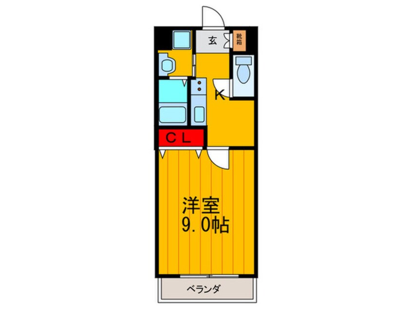 間取図 メルベーユ