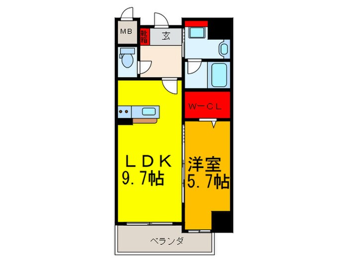 間取り図 ドミツィール福