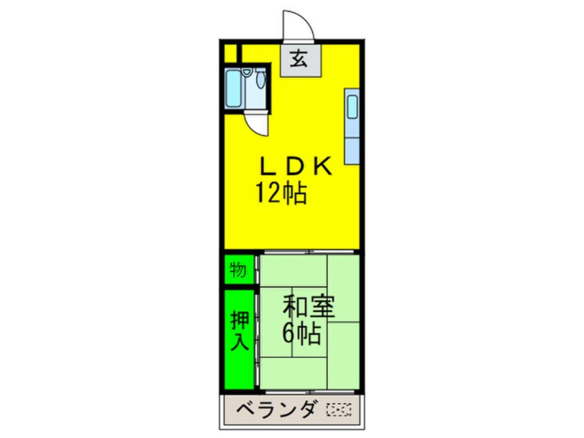 間取図 ルミエールマンション